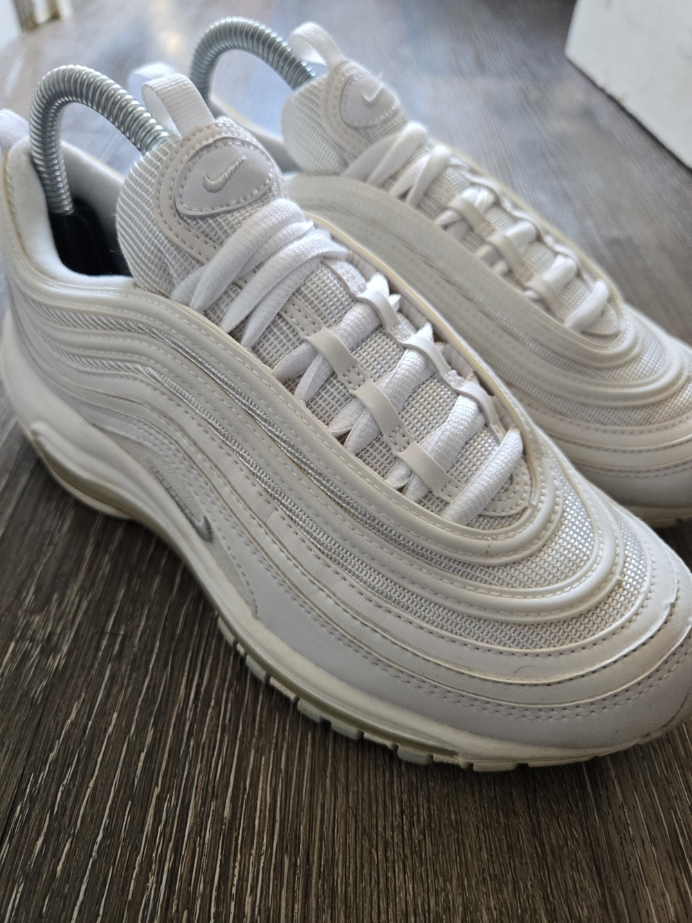 Nike Men’s Air Max 97 Sneakers - White - Picture 1 of 13